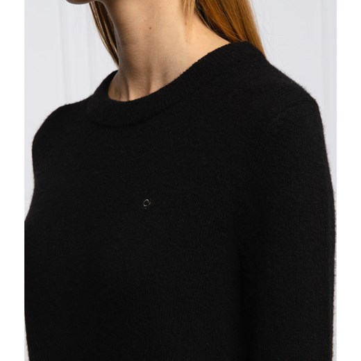 Calvin Klein Wełniany sweter | Regular Fit Calvin Klein XS okazja Gomez Fashion Store