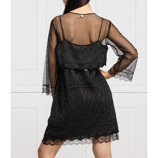 Twin-Set Sukienka + halka | z dodatkiem wełny S promocja Gomez Fashion Store