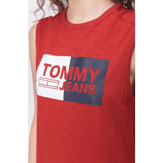 Tommy Jeans Sukienka TJW LOGO TANK Tommy Jeans S Gomez Fashion Store promocja