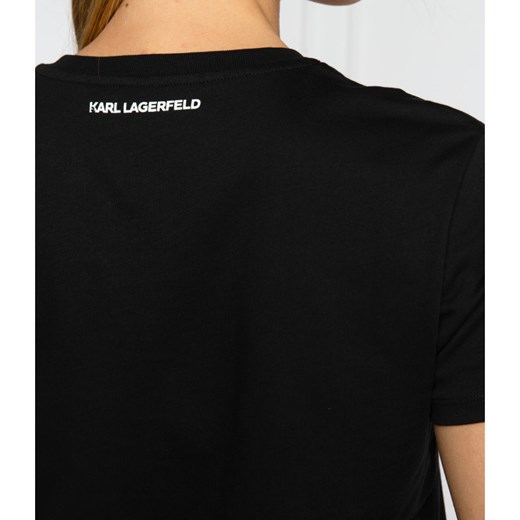 Karl Lagerfeld T-shirt | Regular Fit Karl Lagerfeld S okazyjna cena Gomez Fashion Store