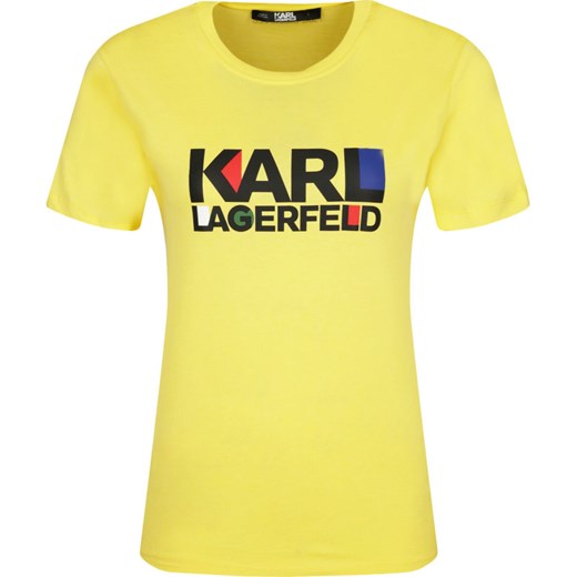 Karl Lagerfeld T-shirt Bauhaus | Regular Fit Karl Lagerfeld S wyprzedaż Gomez Fashion Store