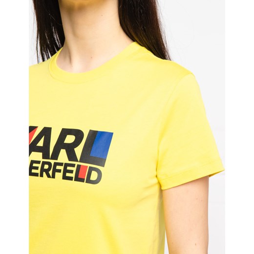 Karl Lagerfeld T-shirt Bauhaus | Regular Fit Karl Lagerfeld S okazyjna cena Gomez Fashion Store