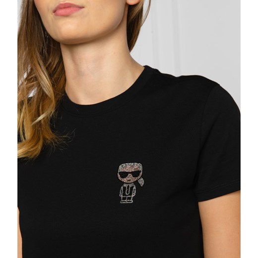 Karl Lagerfeld T-shirt | Regular Fit Karl Lagerfeld M wyprzedaż Gomez Fashion Store