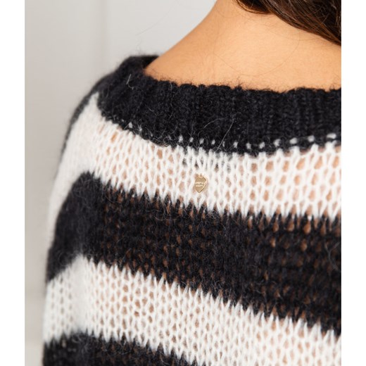 Twin-Set Sweter | Loose fit | z dodatkiem wełny XS promocja Gomez Fashion Store