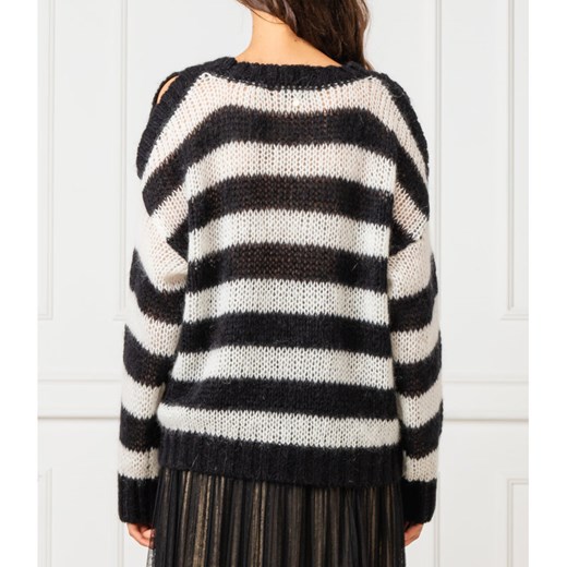 Twin-Set Sweter | Loose fit | z dodatkiem wełny XS okazja Gomez Fashion Store