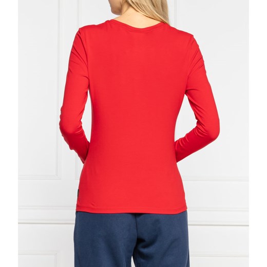 Bluzka damska Calvin Klein casual z długim rękawem 
