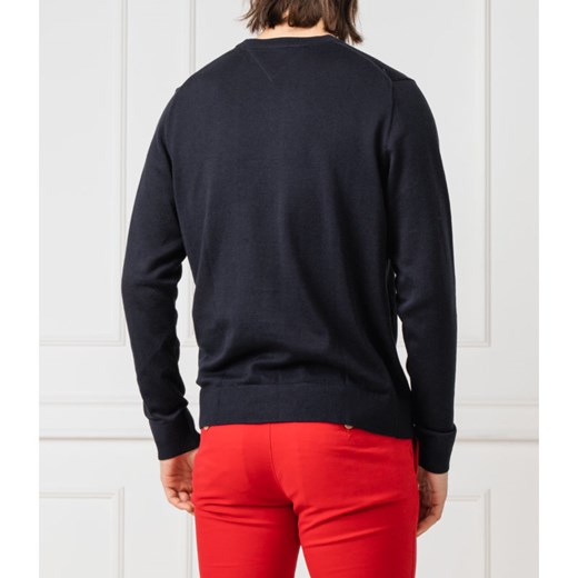 Tommy Hilfiger Sweter Core | Regular Fit | z dodatkiem jedwabiu Tommy Hilfiger S Gomez Fashion Store