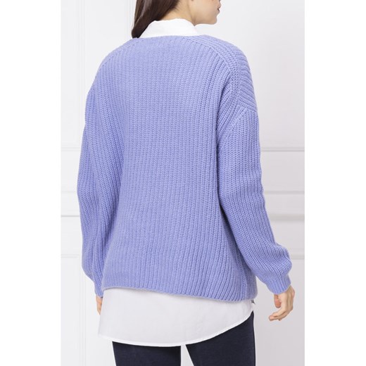 Marc O' Polo Wełniany sweter | Loose fit M wyprzedaż Gomez Fashion Store