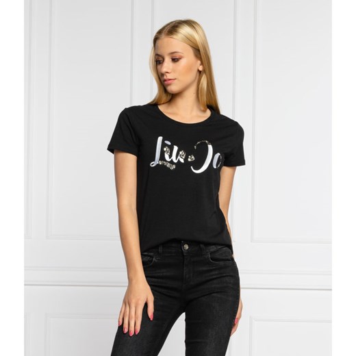 Liu Jo Sport T-shirt | Regular Fit S promocja Gomez Fashion Store