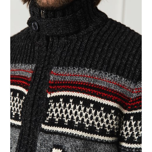 Superdry Sweter Icon Brynner | Regular Fit | z dodatkiem wełny Superdry XL okazyjna cena Gomez Fashion Store