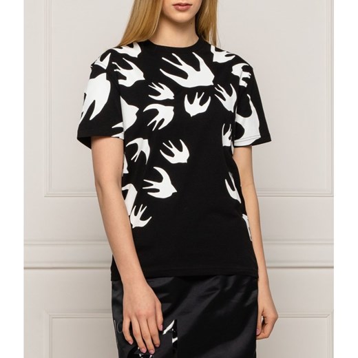 McQ Alexander McQueen T-shirt SWALLOW SWARM PIGMEN | Regular Fit S promocja Gomez Fashion Store