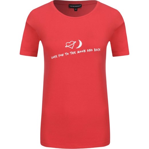 Emporio Armani T-shirt | Regular Fit Emporio Armani 34 promocyjna cena Gomez Fashion Store