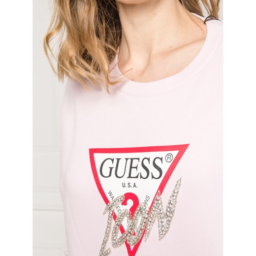 GUESS JEANS Bluza ICON | Loose fit XS wyprzedaż Gomez Fashion Store