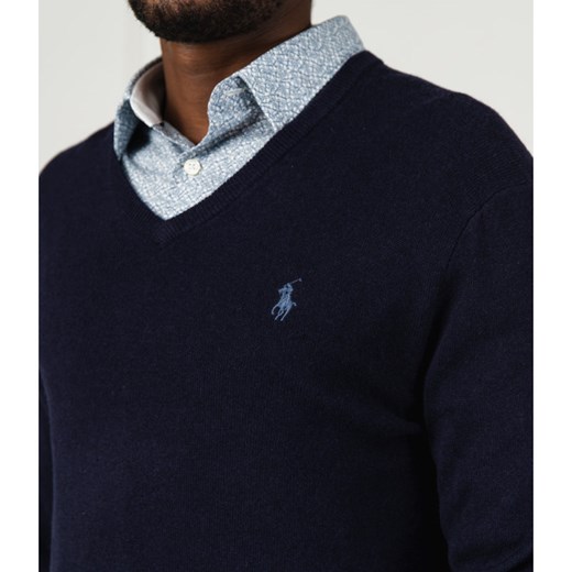 POLO RALPH LAUREN Wełniany sweter | Regular Fit Polo Ralph Lauren S wyprzedaż Gomez Fashion Store