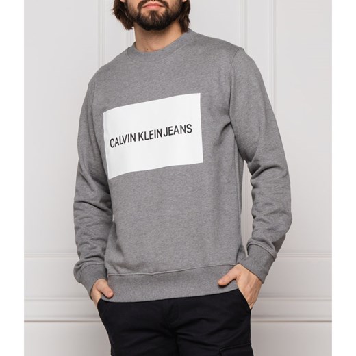 CALVIN KLEIN JEANS Bluza INSTITUTIONAL | Slim Fit L wyprzedaż Gomez Fashion Store