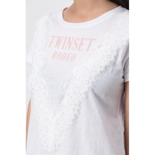 Twinset U&B T-shirt | Regular Fit L wyprzedaż Gomez Fashion Store