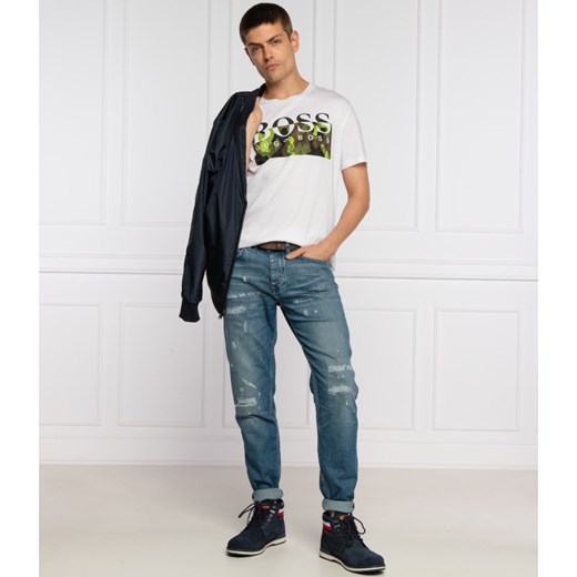 BOSS CASUAL T-shirt Thady 1 | Regular Fit | pima M wyprzedaż Gomez Fashion Store