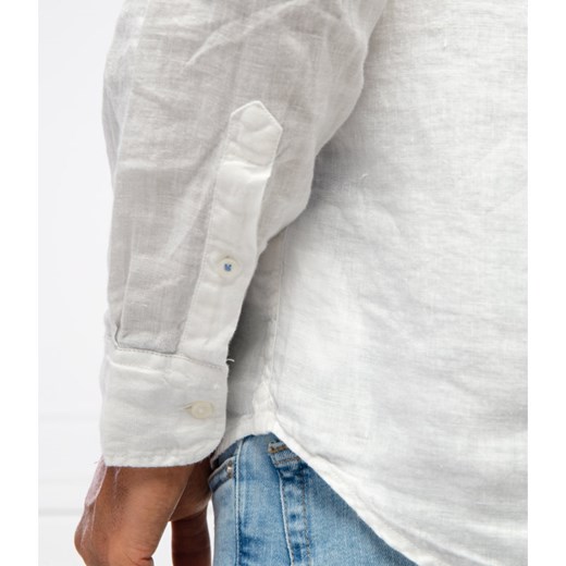 Pepe Jeans London Lniana koszula ADDISON | Regular Fit XL promocyjna cena Gomez Fashion Store