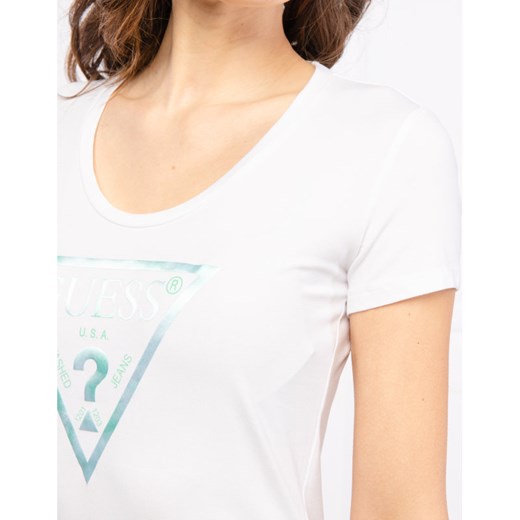 GUESS JEANS T-shirt PEACE | Regular Fit XS promocja Gomez Fashion Store