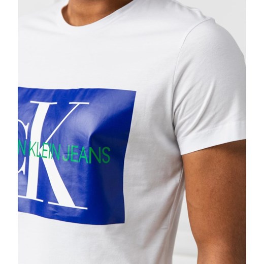 CALVIN KLEIN JEANS T-shirt MONOGRAM | Slim Fit XXL wyprzedaż Gomez Fashion Store