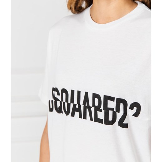Dsquared2 T-shirt | Regular Fit Dsquared2 L wyprzedaż Gomez Fashion Store