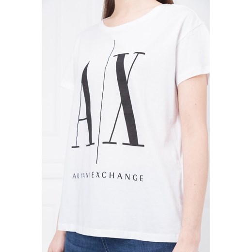 Armani Exchange T-shirt | Regular Fit Armani Exchange L Gomez Fashion Store wyprzedaż