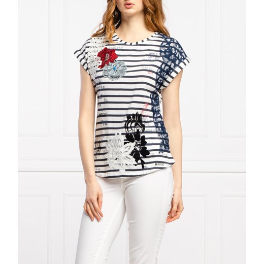 Desigual T-shirt REFRESH | Regular Fit Desigual S okazja Gomez Fashion Store