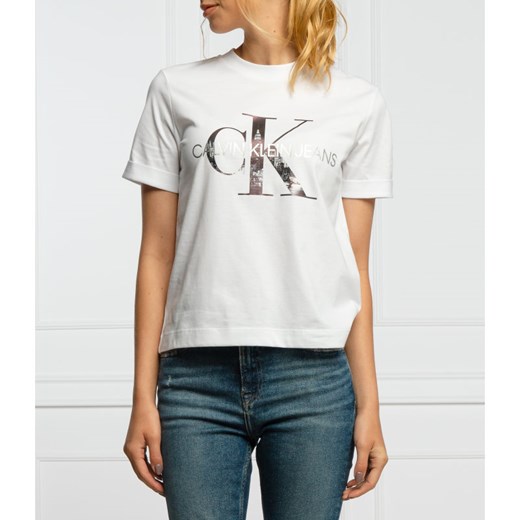 CALVIN KLEIN JEANS T-shirt NEW YORK | Regular Fit XS Gomez Fashion Store promocja
