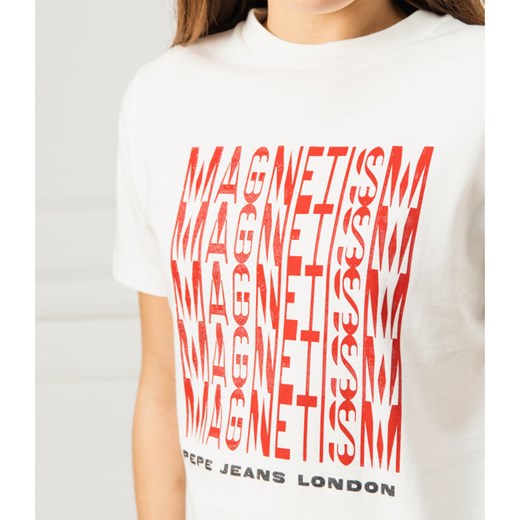 Pepe Jeans London T-shirt CASSANDRA | Regular Fit XS Gomez Fashion Store wyprzedaż