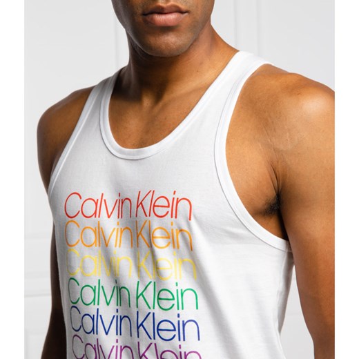 Calvin Klein Underwear Tank top PRIDE | Regular Fit Calvin Klein Underwear L wyprzedaż Gomez Fashion Store