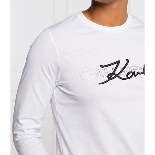 Karl Lagerfeld Longsleeve | Regular Fit Karl Lagerfeld XXL wyprzedaż Gomez Fashion Store