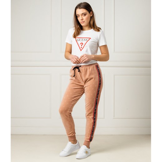 GUESS JEANS T-shirt BASIC TRIANGLE | Regular Fit S promocja Gomez Fashion Store