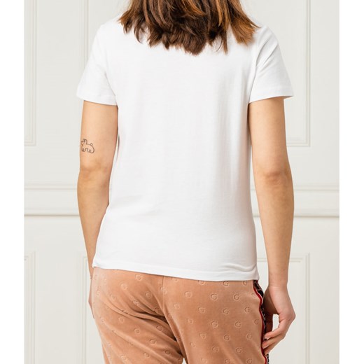 GUESS JEANS T-shirt BASIC TRIANGLE | Regular Fit XS wyprzedaż Gomez Fashion Store