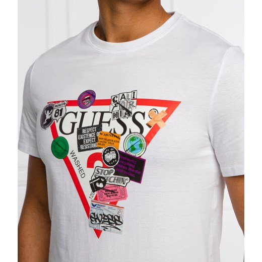 GUESS JEANS T-shirt OVERLAY | Slim Fit XXL okazyjna cena Gomez Fashion Store