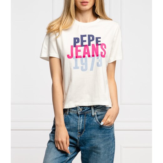 Pepe Jeans London T-shirt ADELE | Regular Fit M promocja Gomez Fashion Store