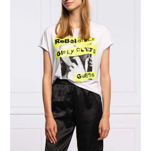 GUESS JEANS T-shirt SHELLY | Regular Fit XL okazja Gomez Fashion Store