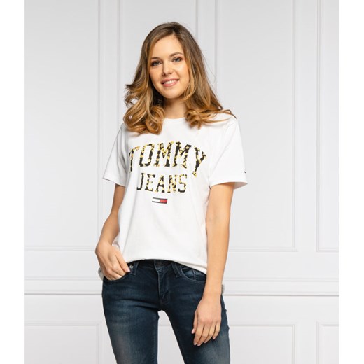 Tommy Jeans T-shirt TJW COLLEGIATE | Regular Fit Tommy Jeans M okazyjna cena Gomez Fashion Store