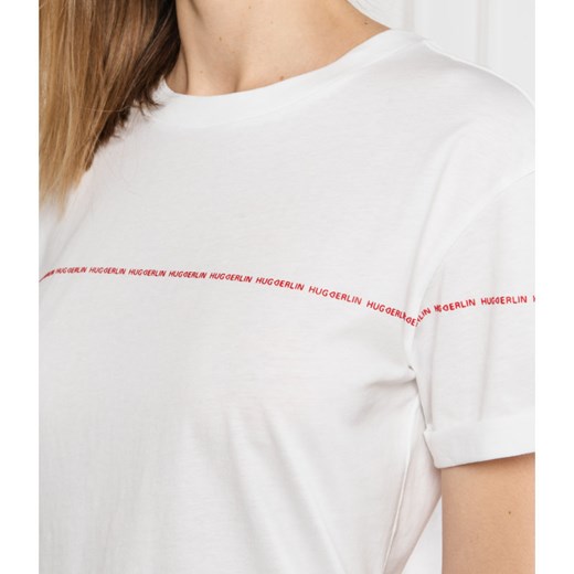 HUGO T-shirt Datina_1 | Regular Fit XS wyprzedaż Gomez Fashion Store