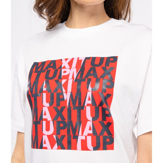 MAX&Co. T-shirt DAMIERE | Loose fit S okazyjna cena Gomez Fashion Store