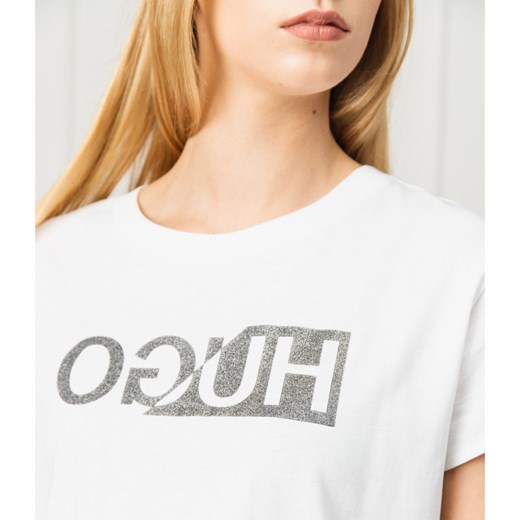 HUGO T-shirt Dijala | Regular Fit S Gomez Fashion Store okazyjna cena
