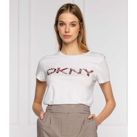DKNY T-shirt | Regular Fit M okazyjna cena Gomez Fashion Store