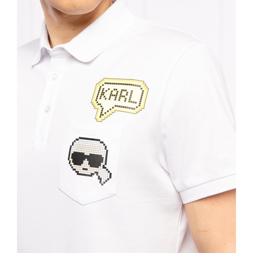 Karl Lagerfeld Polo | Regular Fit Karl Lagerfeld M Gomez Fashion Store wyprzedaż
