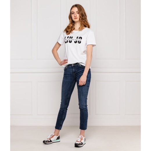 Liu Jo Sport T-shirt | Regular Fit M wyprzedaż Gomez Fashion Store
