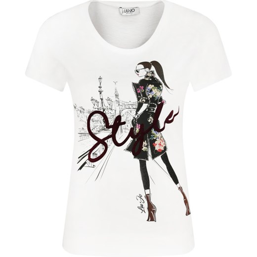 Liu Jo T-shirt | Regular Fit Liu Jo XS okazja Gomez Fashion Store