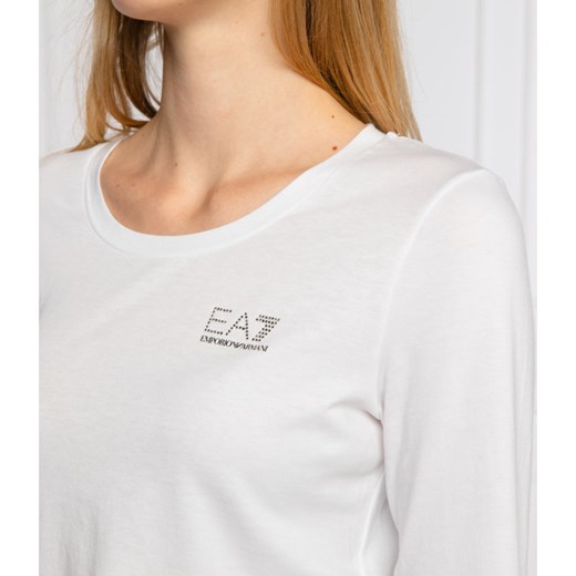 EA7 Bluzka | Regular Fit L wyprzedaż Gomez Fashion Store