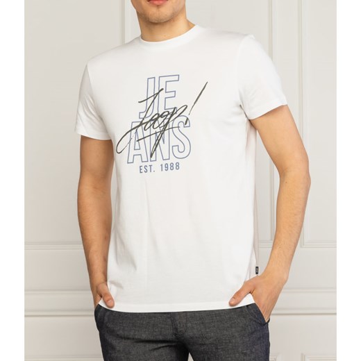T-shirt męski Joop! z krótkimi rękawami z napisem 