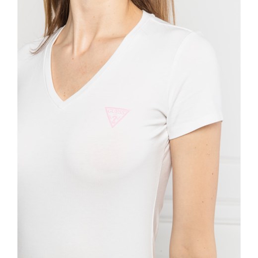 GUESS JEANS T-shirt MINI TRIANGLE | Slim Fit XS okazja Gomez Fashion Store