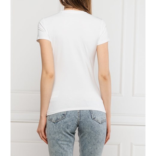 GUESS JEANS T-shirt MINI TRIANGLE | Slim Fit XS okazyjna cena Gomez Fashion Store