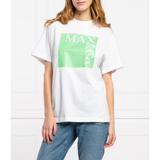 MAX&Co. T-shirt | Loose fit M okazja Gomez Fashion Store