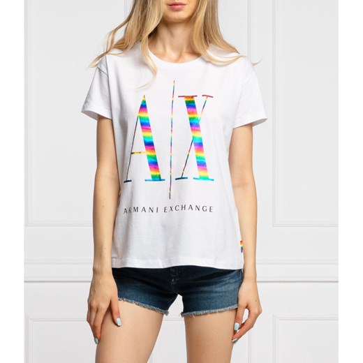 Armani Exchange T-shirt | Regular Fit Armani Exchange M Gomez Fashion Store promocyjna cena